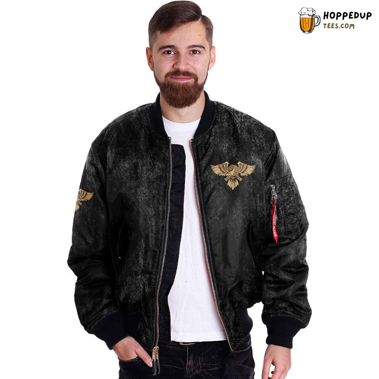 Politically Incorrect Merry Christmas Bomber Jacket God Bless America