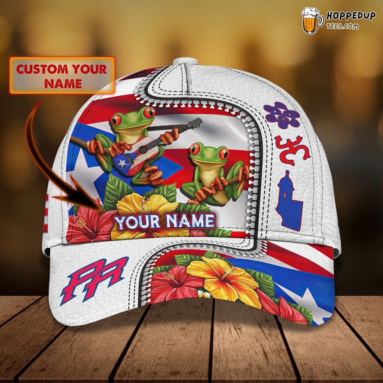 PR Design Redux 3D Classic Cap Personalized Unique Edition Name Style