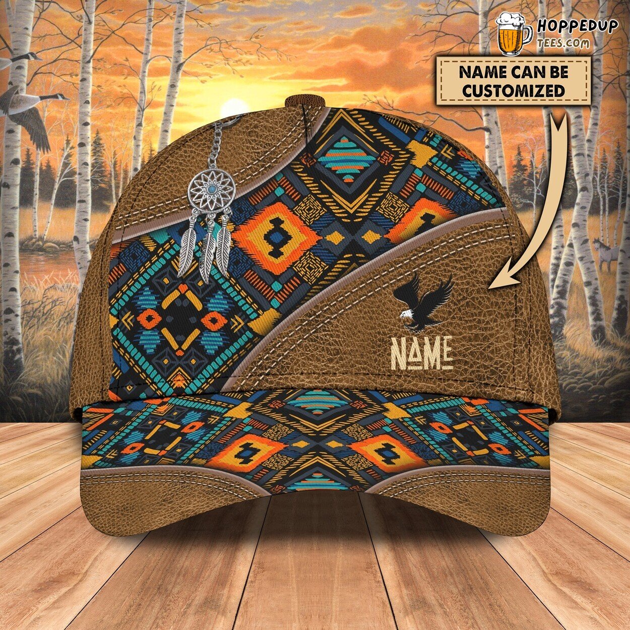 Premium Design 3D Classic Cap Personalized Name Unique Series Look