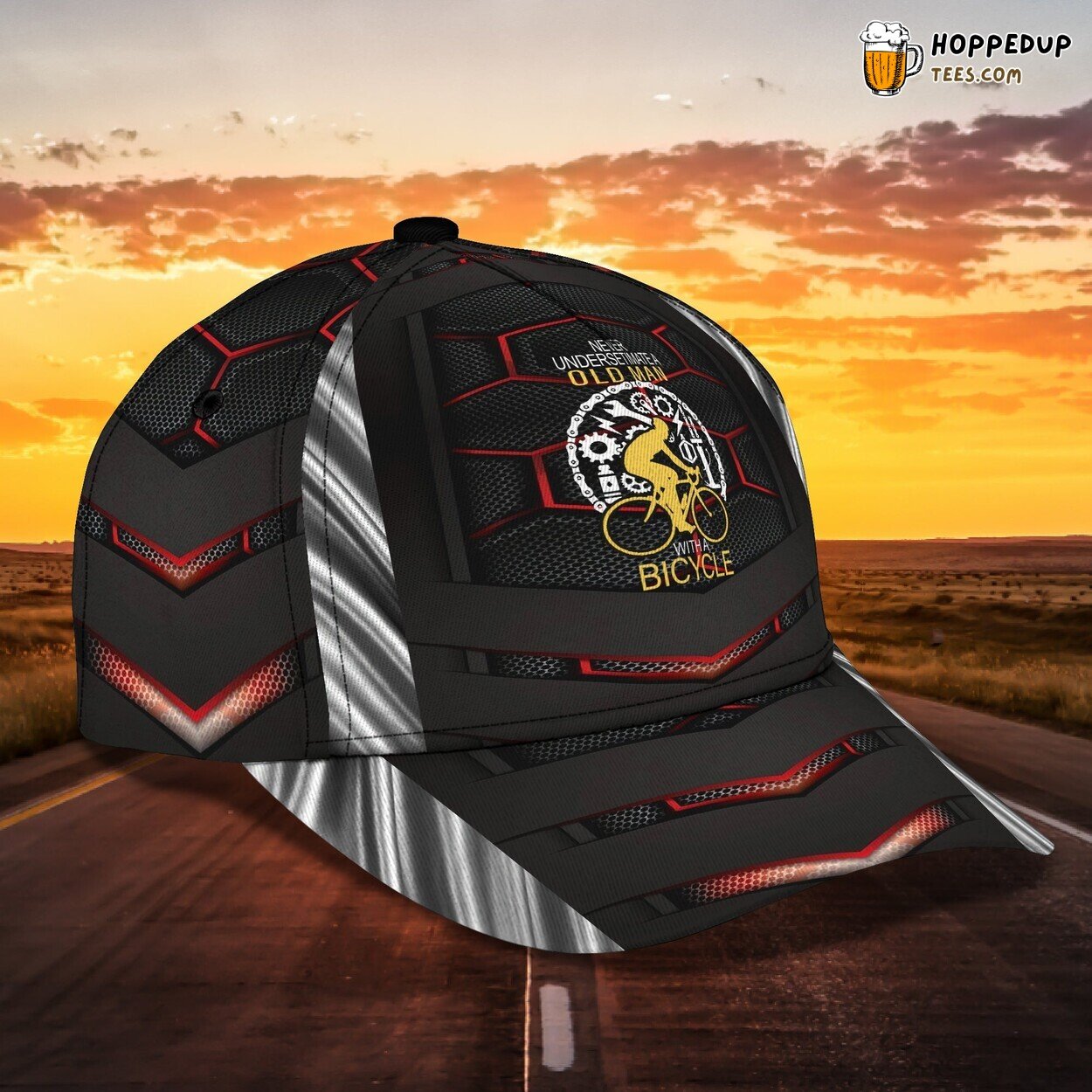 Premium Men’s Cycling Design Classic 3D Cap Unique Authentic Edition Look