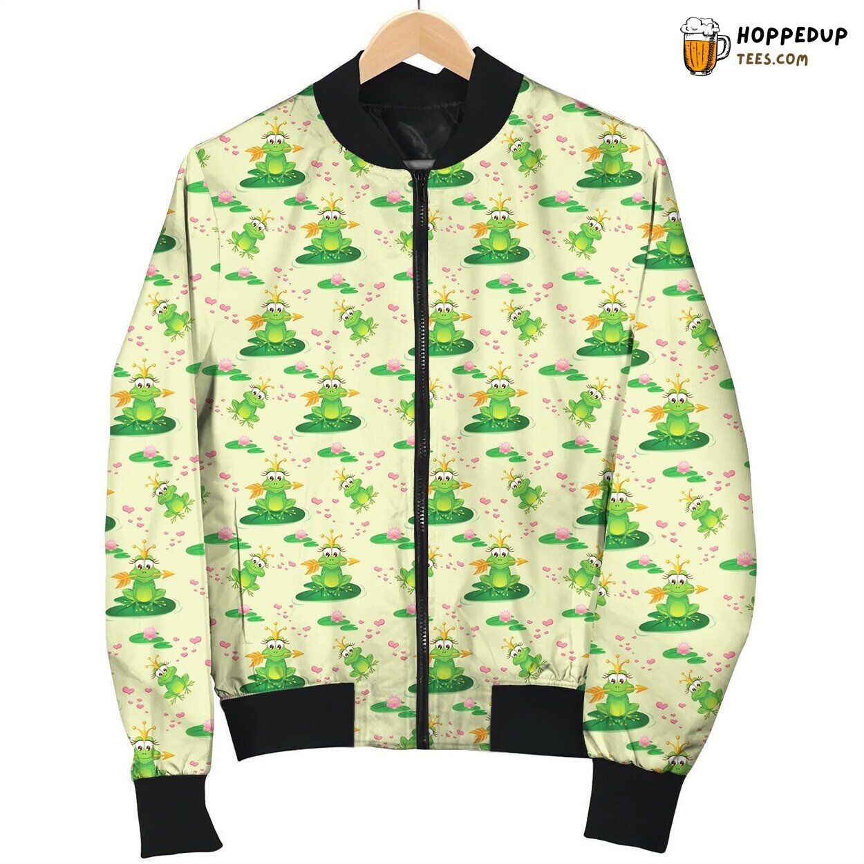 Pretty Frog Queen Bomber Jacket