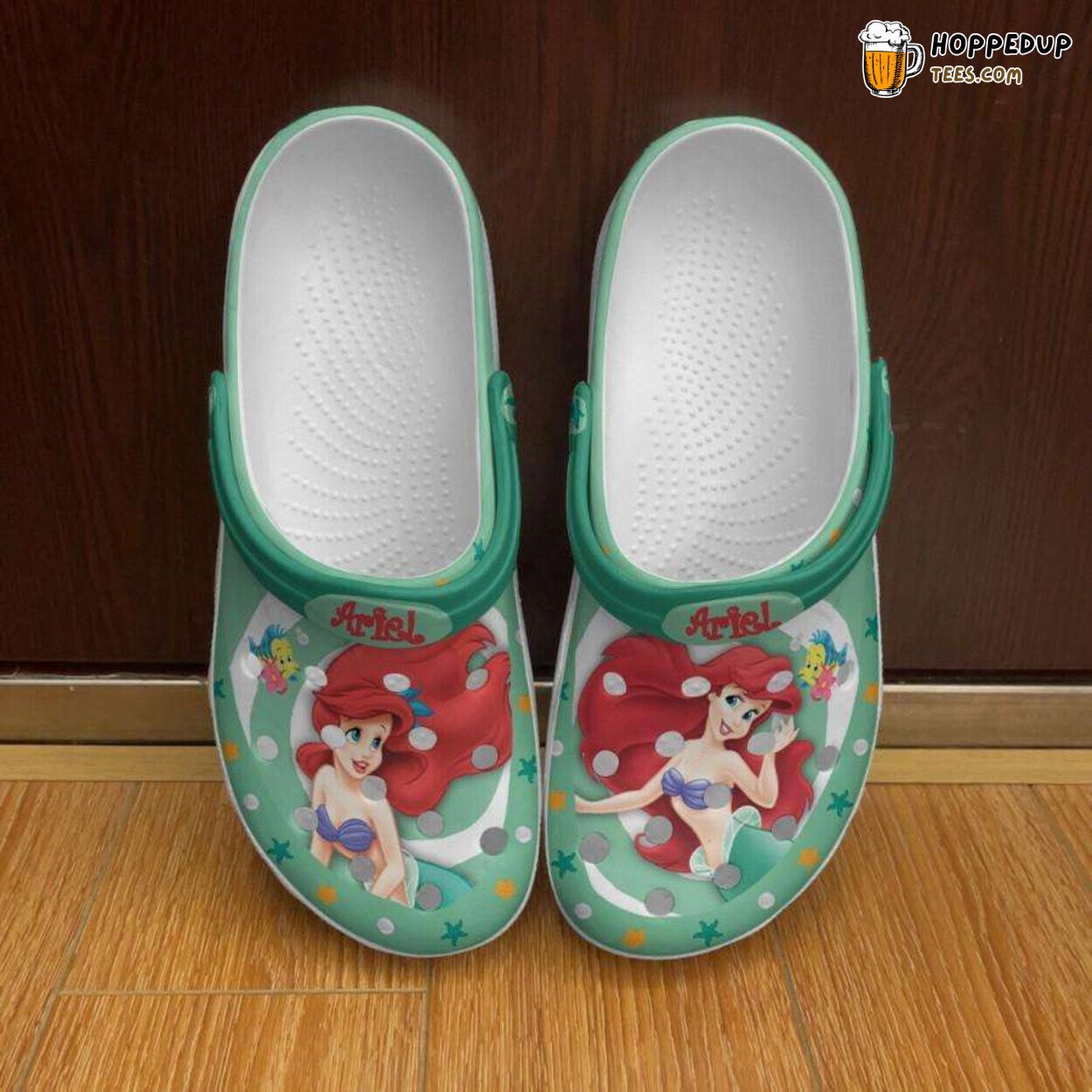 Princess Ariel Themed Fashionable Comfortable Clog Shoes Stylish
