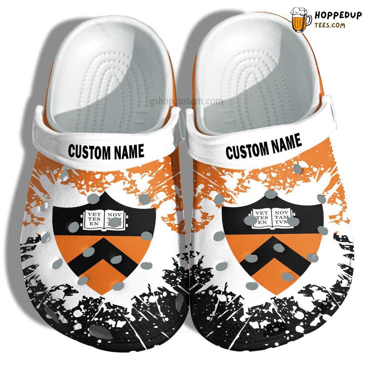 Princeton University Custom Graduation Gift Admission Clog Shoes