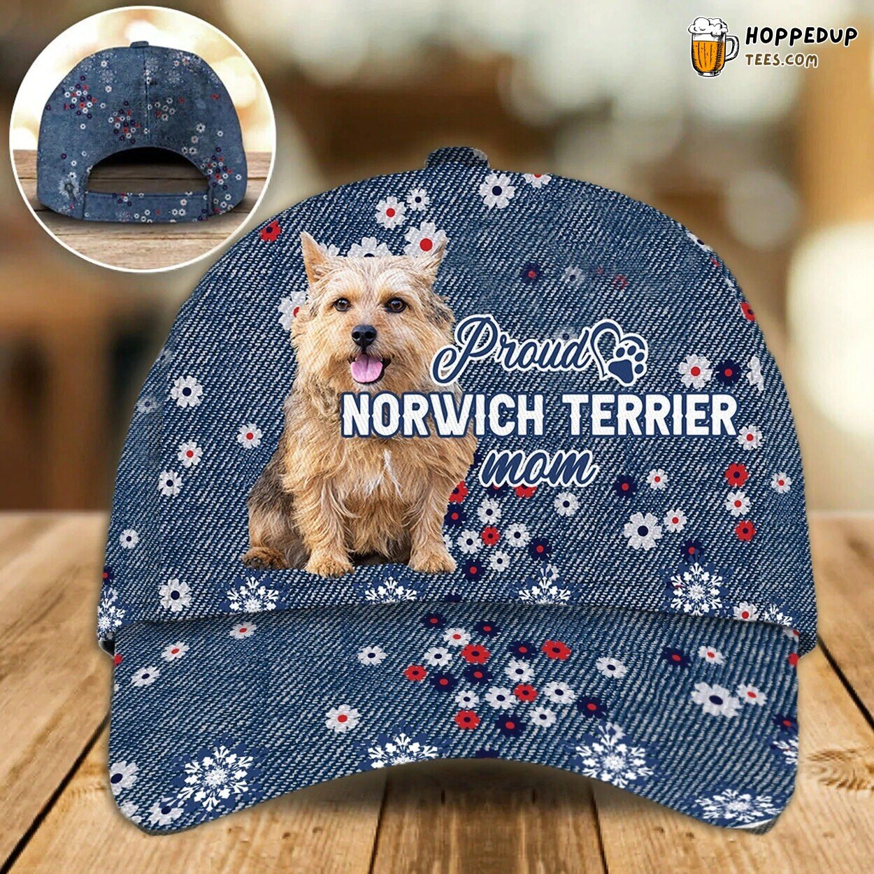 Proud Dog Mom Classic Baseball Cap Hat Ultimate Women Dog Lover Gift