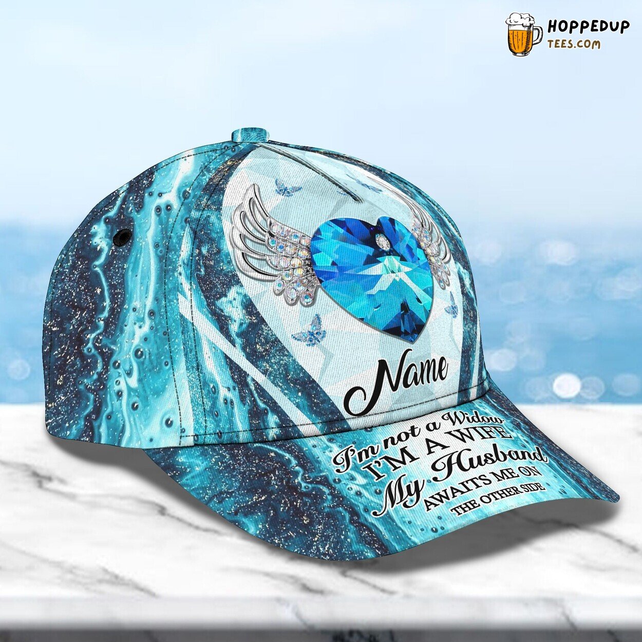 Proud Not Being a Widow 3D Classic Cap Personalized Unique Design
