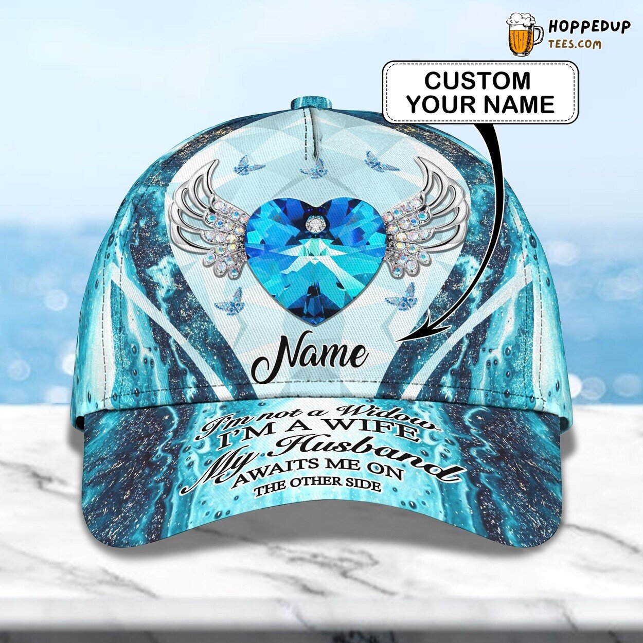 Proud Not Being a Widow 3D Classic Cap Personalized Unique Design