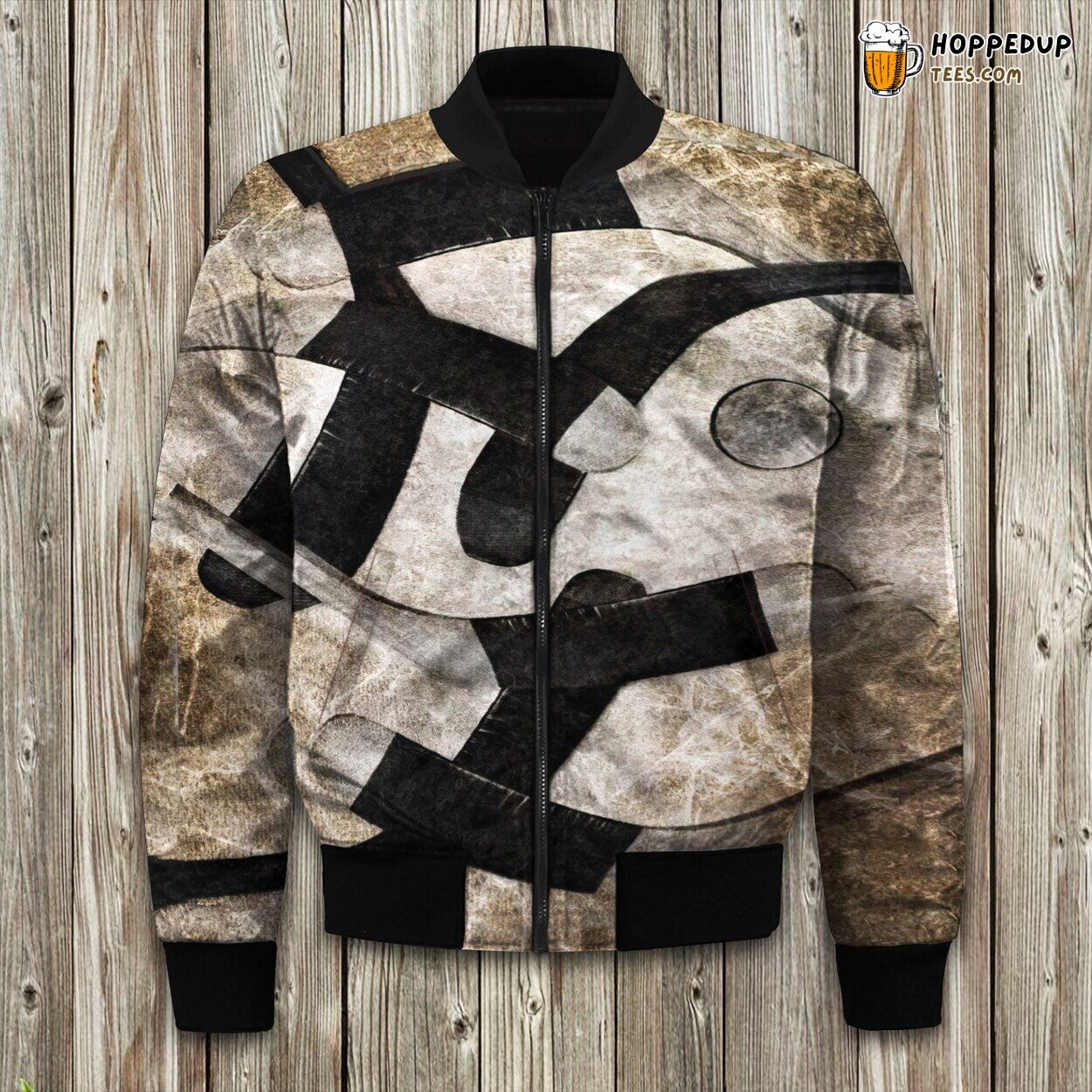Puck Game Essence Hockey Theme Winter Bomber Jacket Designer Craft Series