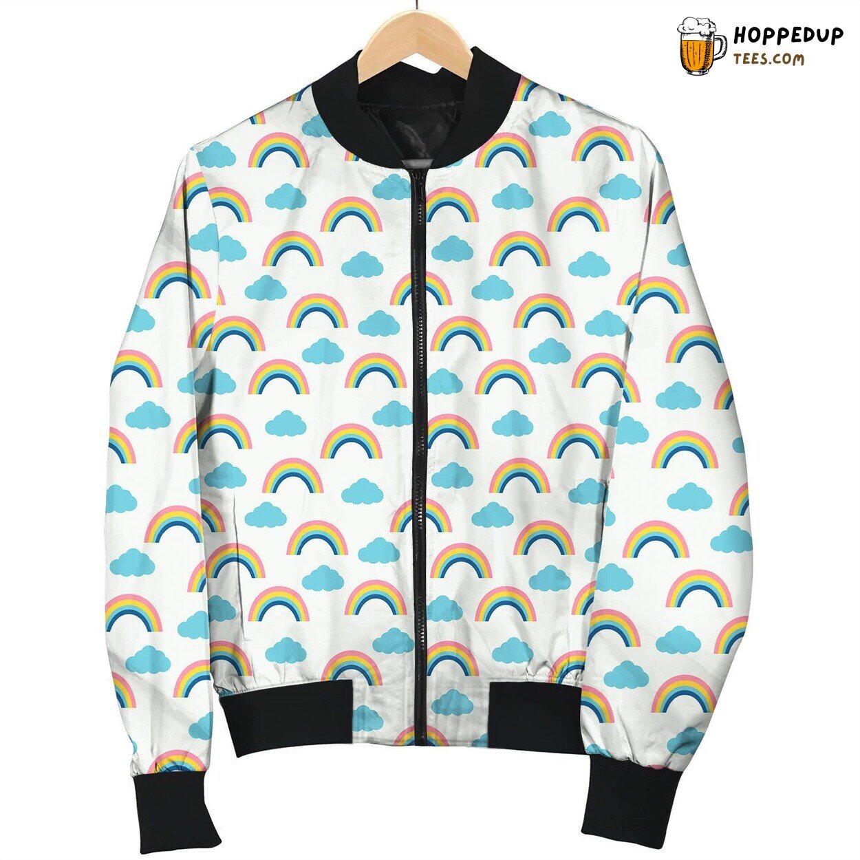 Rainbow Classic Muted Bomber Jacket