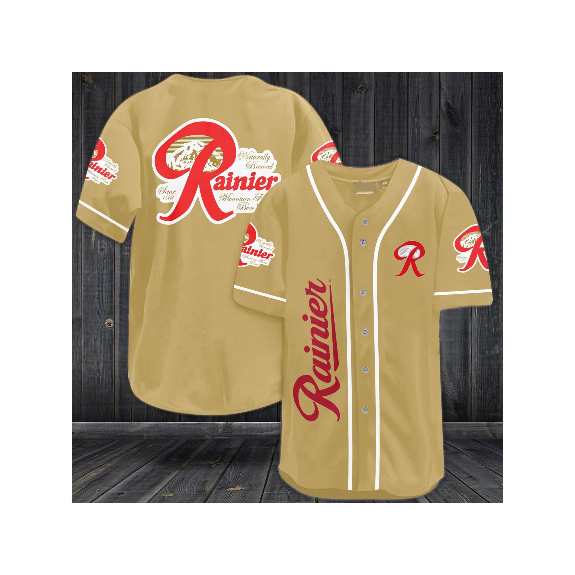 Rainer Beer Baseball Jersey for Beer Lovers HU