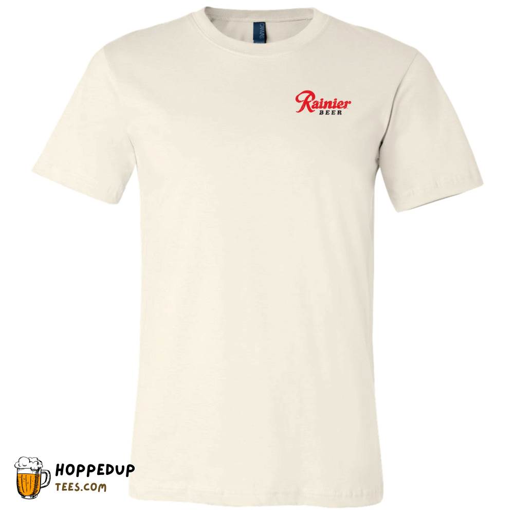 Rainier Beer Vintage Bass Fishing Tee HU