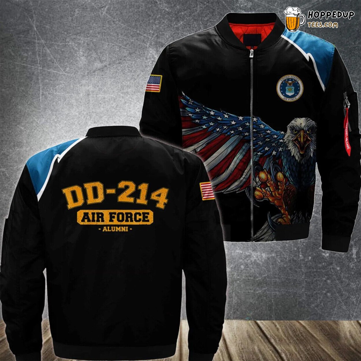 Randolph Base Usaf Alumni Vintage Unique Air Force Bomber Jacket