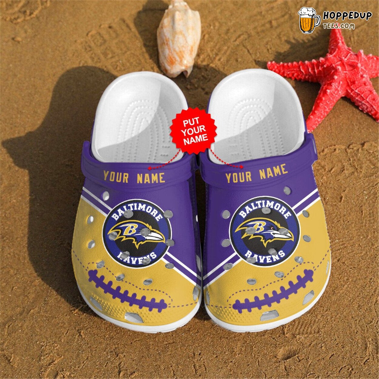 Ravens Personalized Fans Custom Comfortable Unique Design Clogs