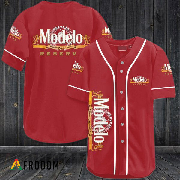 Red Baseball Jersey Modelo Reserva Tequila HU