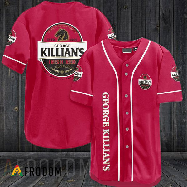 Red George Killian’S Beer Jersey HU