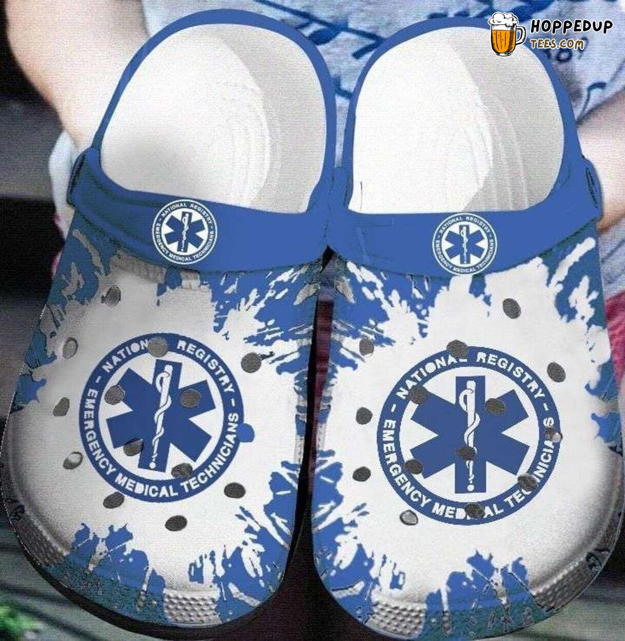 Registered Nurse Themed Comfortable Stylish Unique Design Clog Shoes