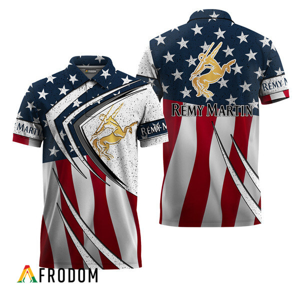 Remy Martin Fourth Of July Esports Polo Shirt HU