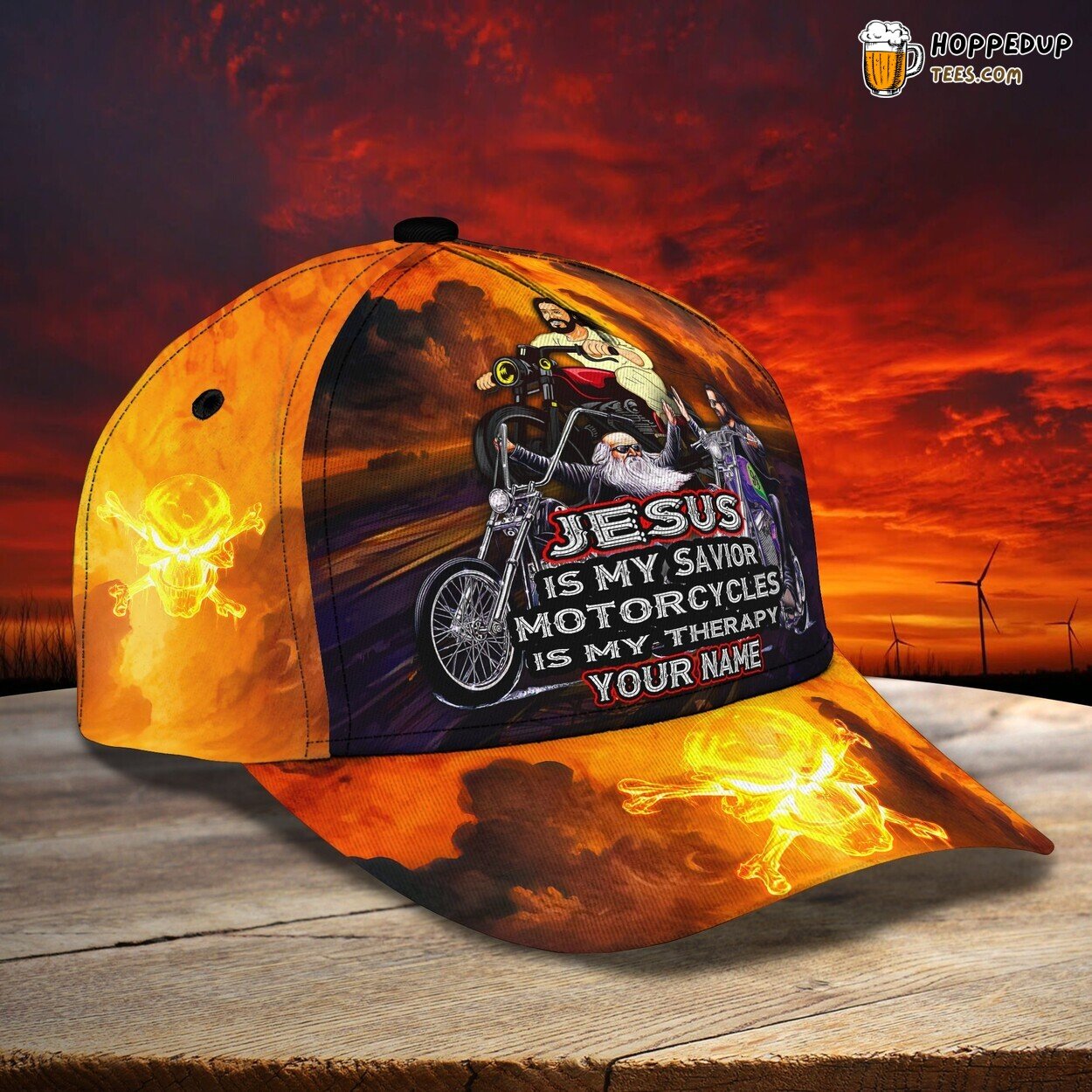 Riding Free Spirit Personalized 3D Classic Cap Celebrating Motorcycle Love