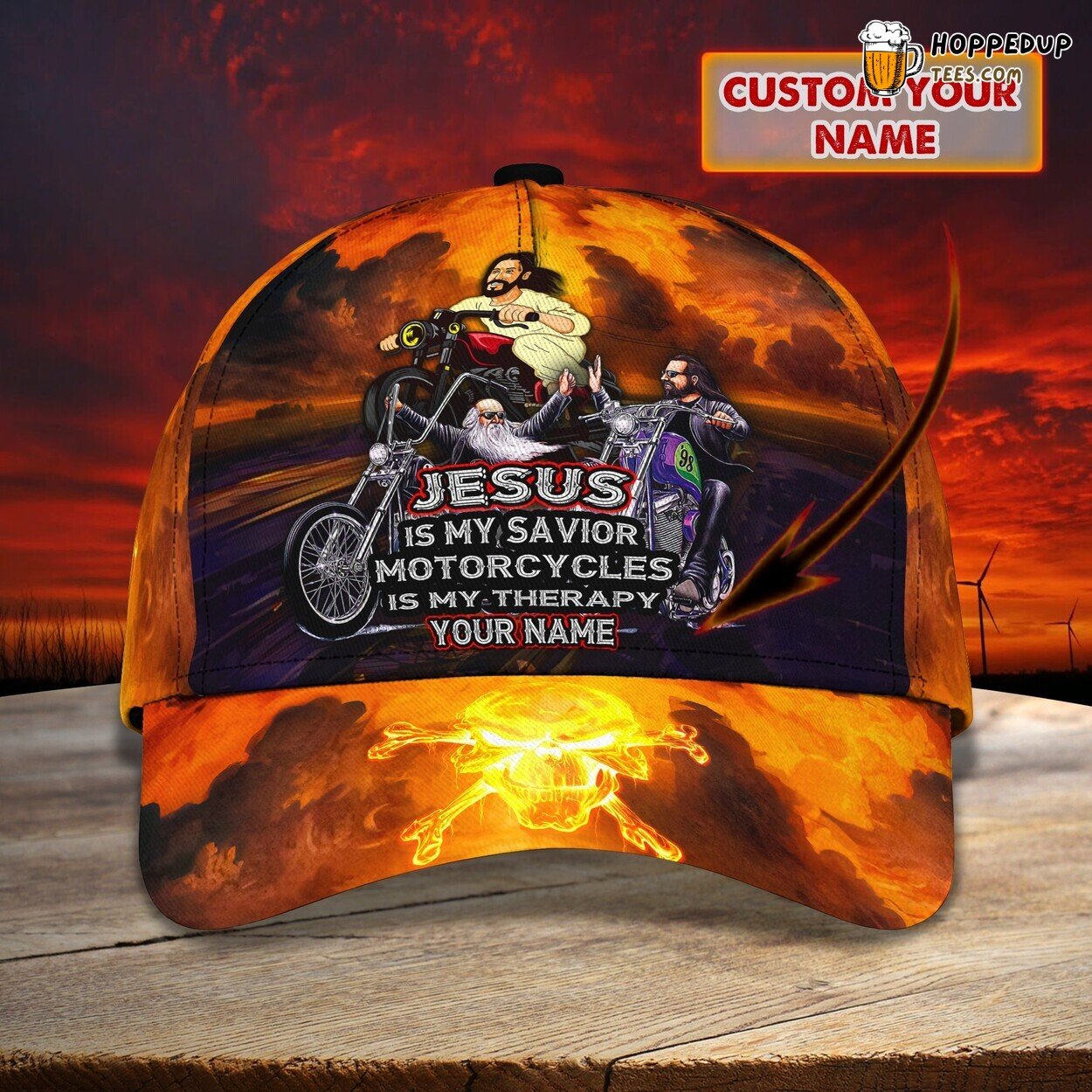 Riding Free Spirit Personalized 3D Classic Cap Celebrating Motorcycle Love