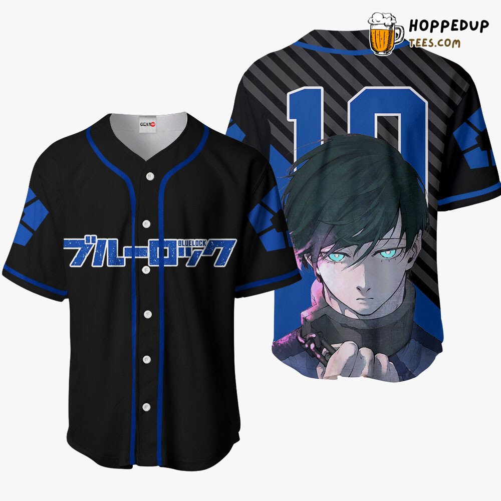 Rin Itoshi Distinctive Design Anime Baseball Jersey Unique Shirt Edition