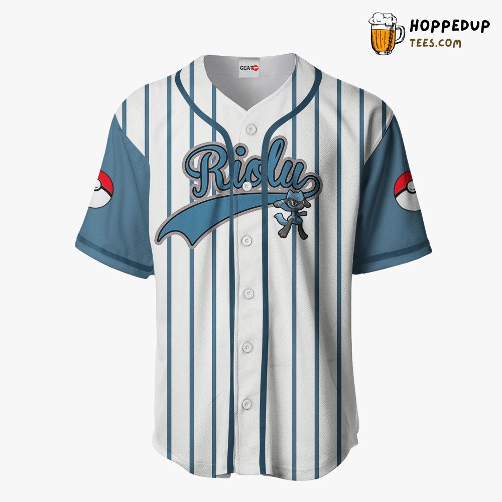 Riolu Distinctive Unique Design Collection Baseball Jersey Edition Style