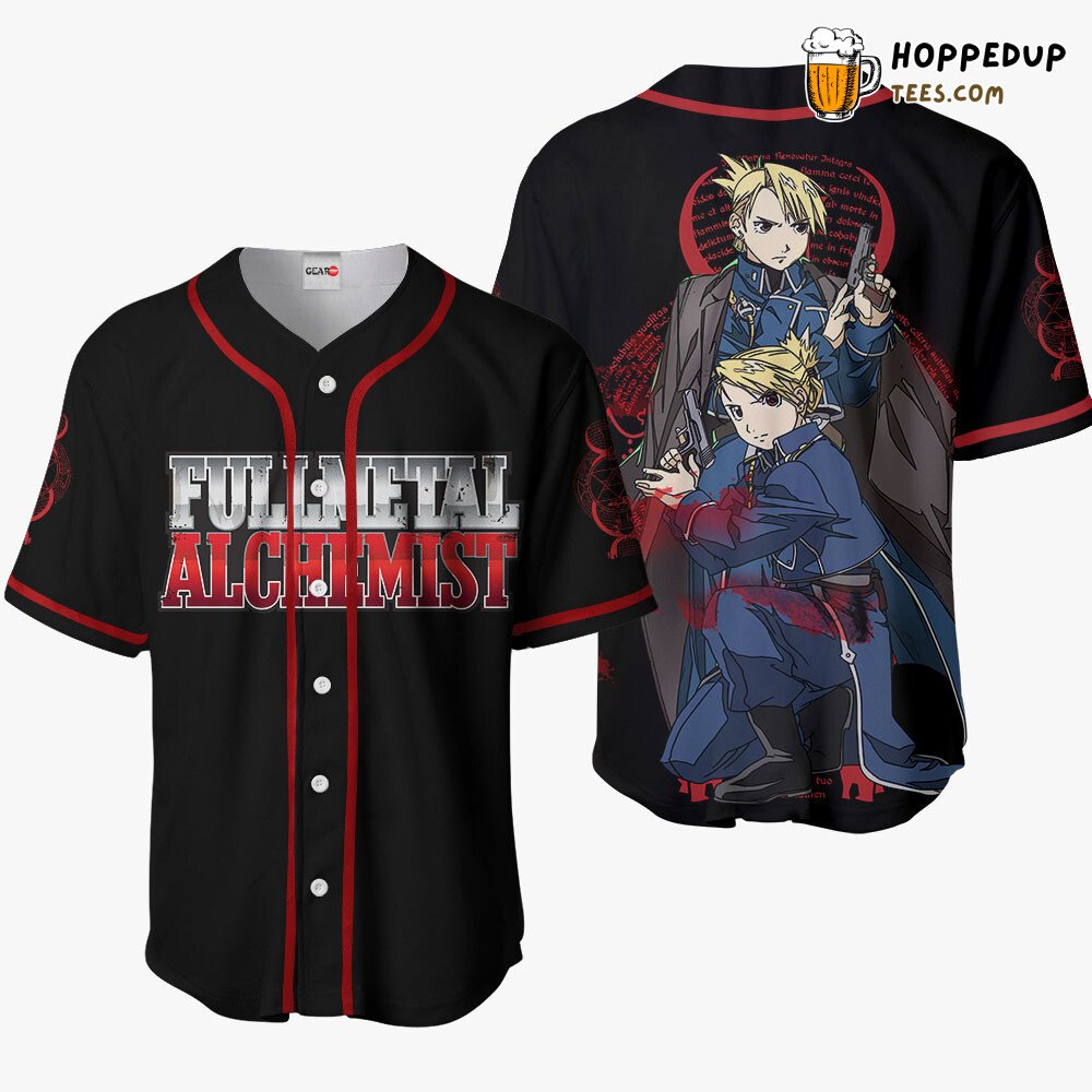 Riza Hawkeye Distinctive Unique Anime Baseball Jersey Design Collection Riza Hawkeye Distinctive Unique Anime Baseball Jersey Design Collection