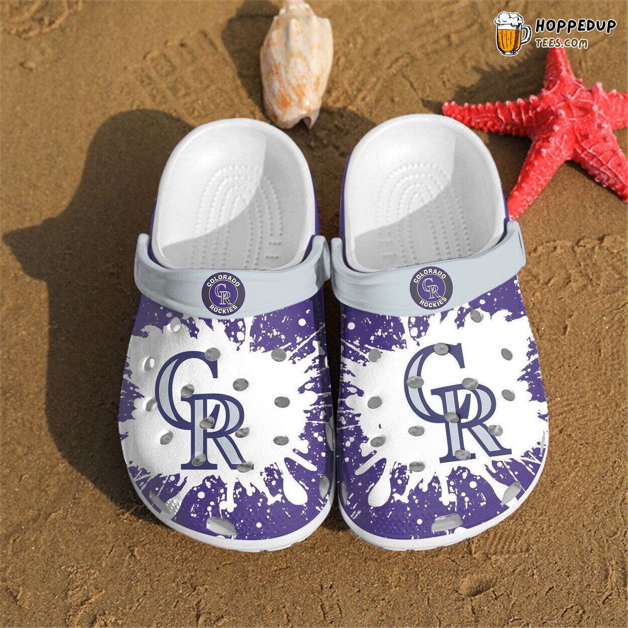 Rockies Fan Gift 6 Clog Shoes Crocbland Comfy Footwear Unique Design
