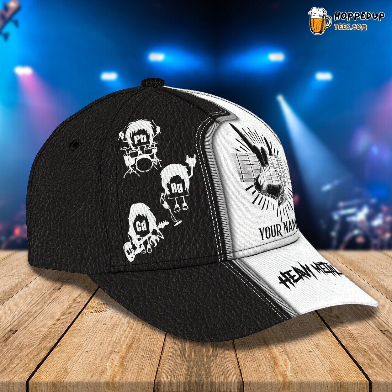 Rocking Loud Personalized 3D Classic Cap Celebrating Heavy Metal Spirit