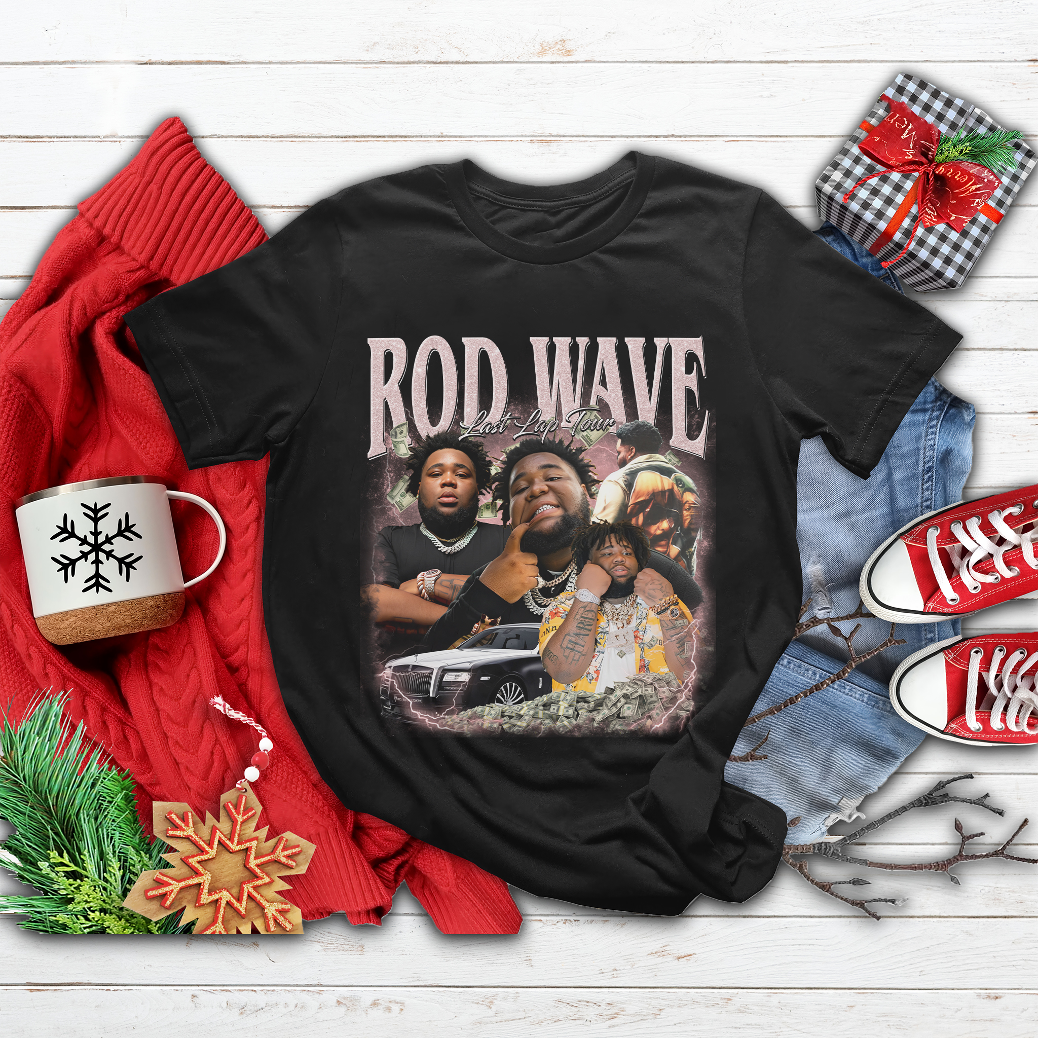 Rod Wave Last Lap Tour T-Shirt – Exclusive Music Concert Apparel