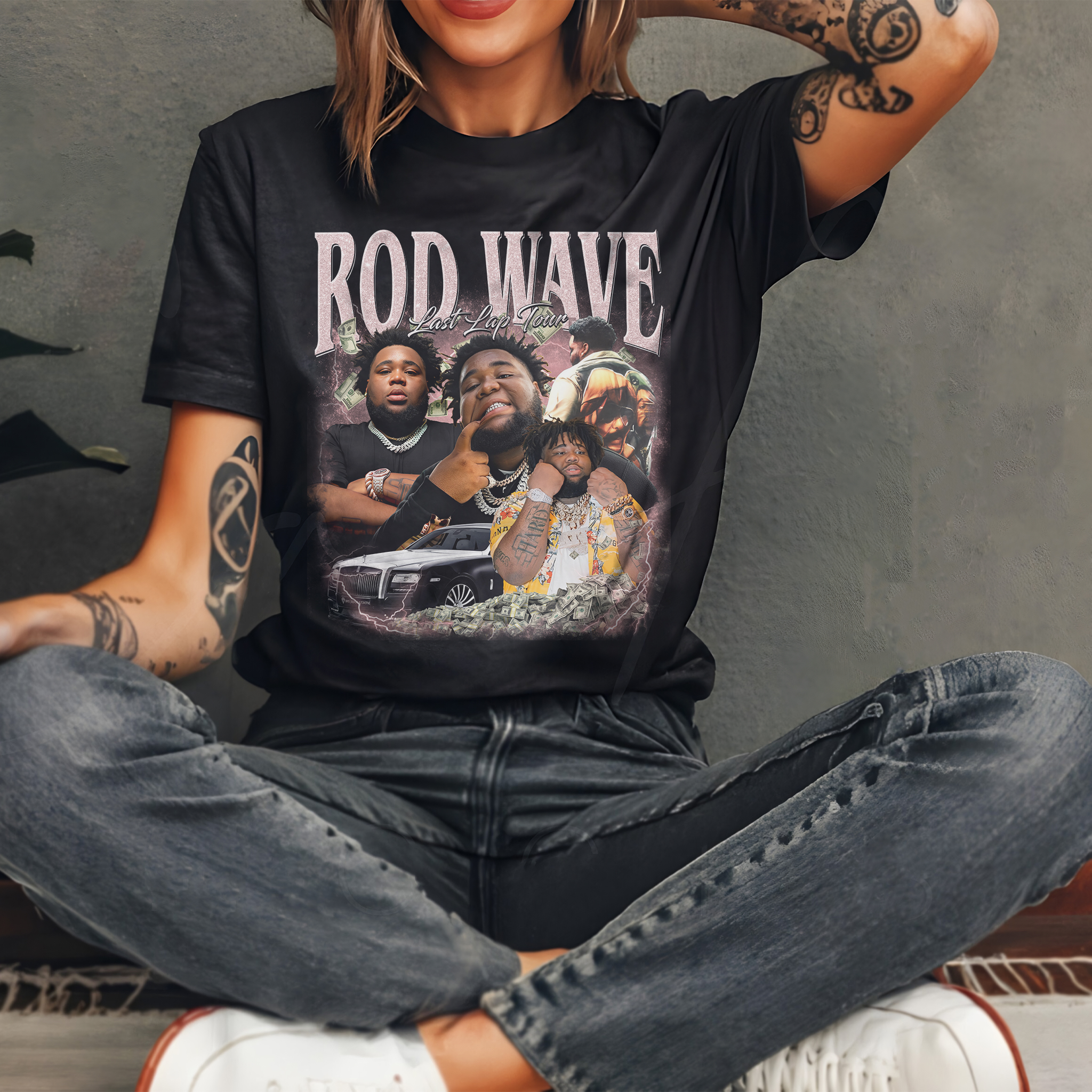 Rod Wave Last Lap Tour T-Shirt – Exclusive Music Concert Apparel