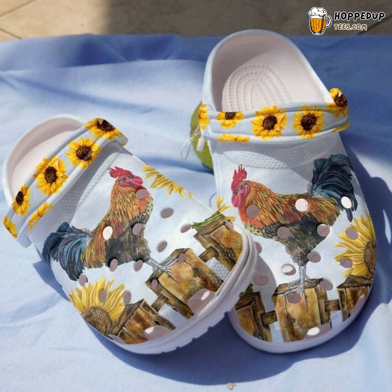Rooster Morning Birthday Christmas Thanksgiving Gift Comfortable Clogs