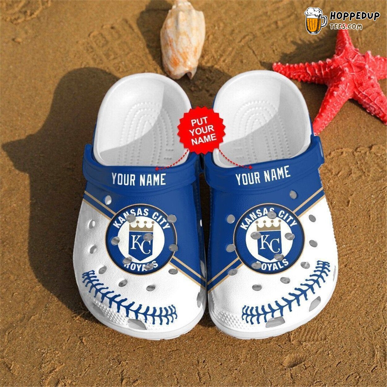 Royals Fan Gift Stylish Comfortable Crocbland Clog Shoes Design