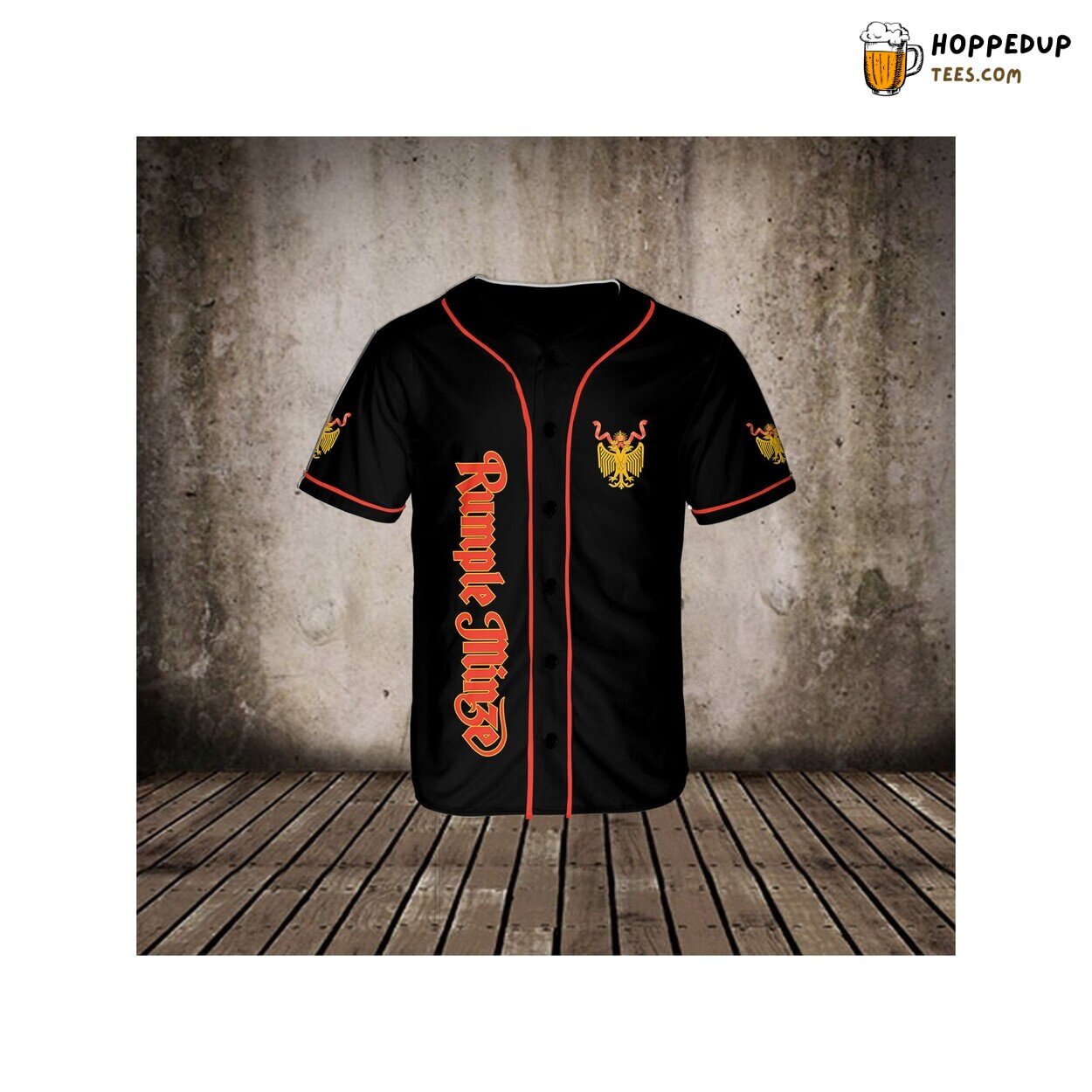 Rumple Minze Baseball Jersey Shirt Beer Lovers Vodka 3D Unisex Gift Family