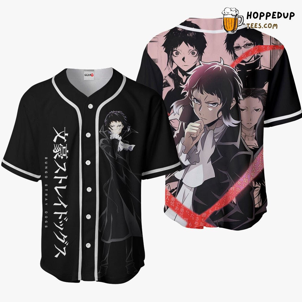 Ryuunosuke Akutagawa Anime Baseball Jersey Unique Design Distinctive Ryuunosuke Akutagawa Anime Baseball Jersey Unique Design Distinctive