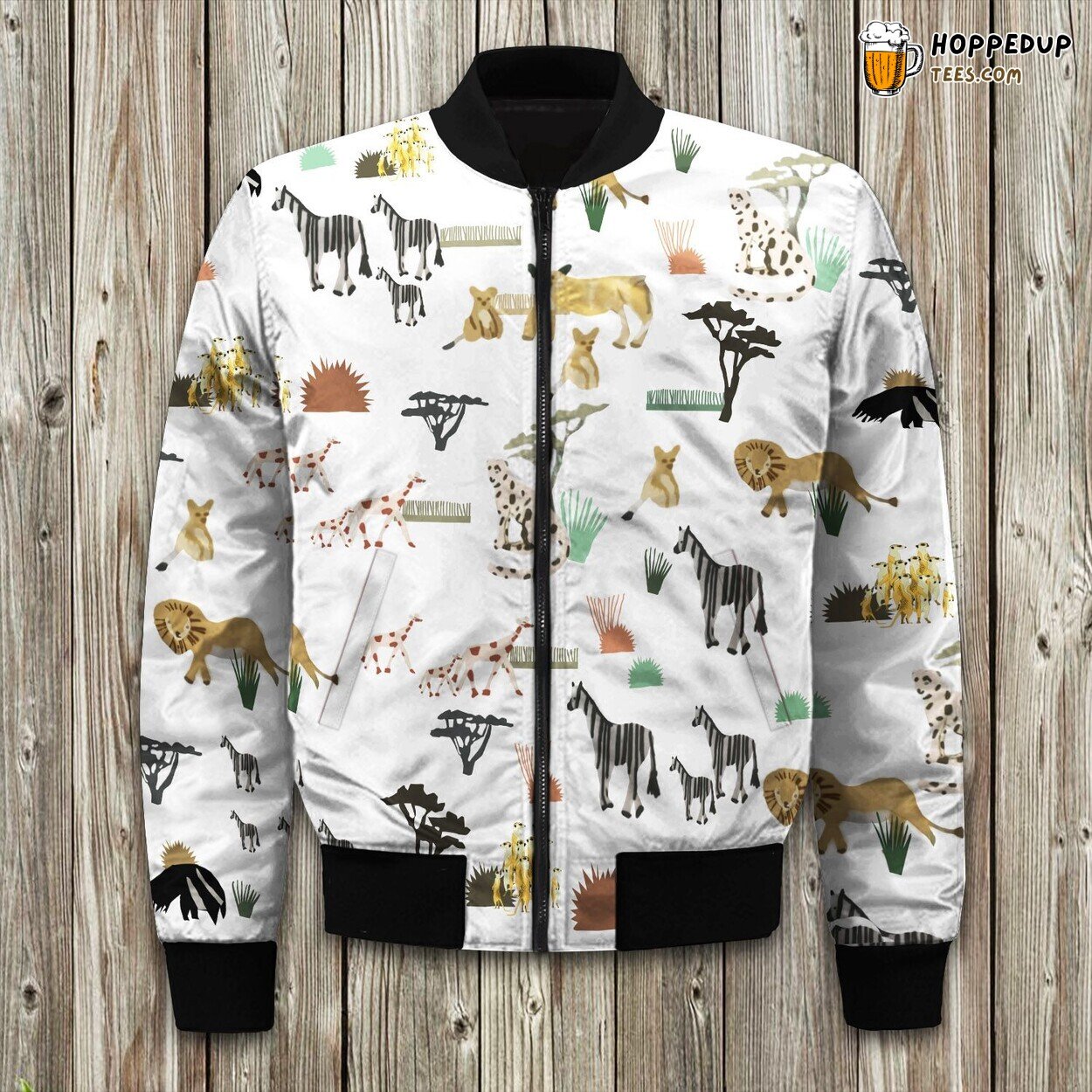 Safari World Adventure Winter Bomber Jacket Premium Design Quality Look