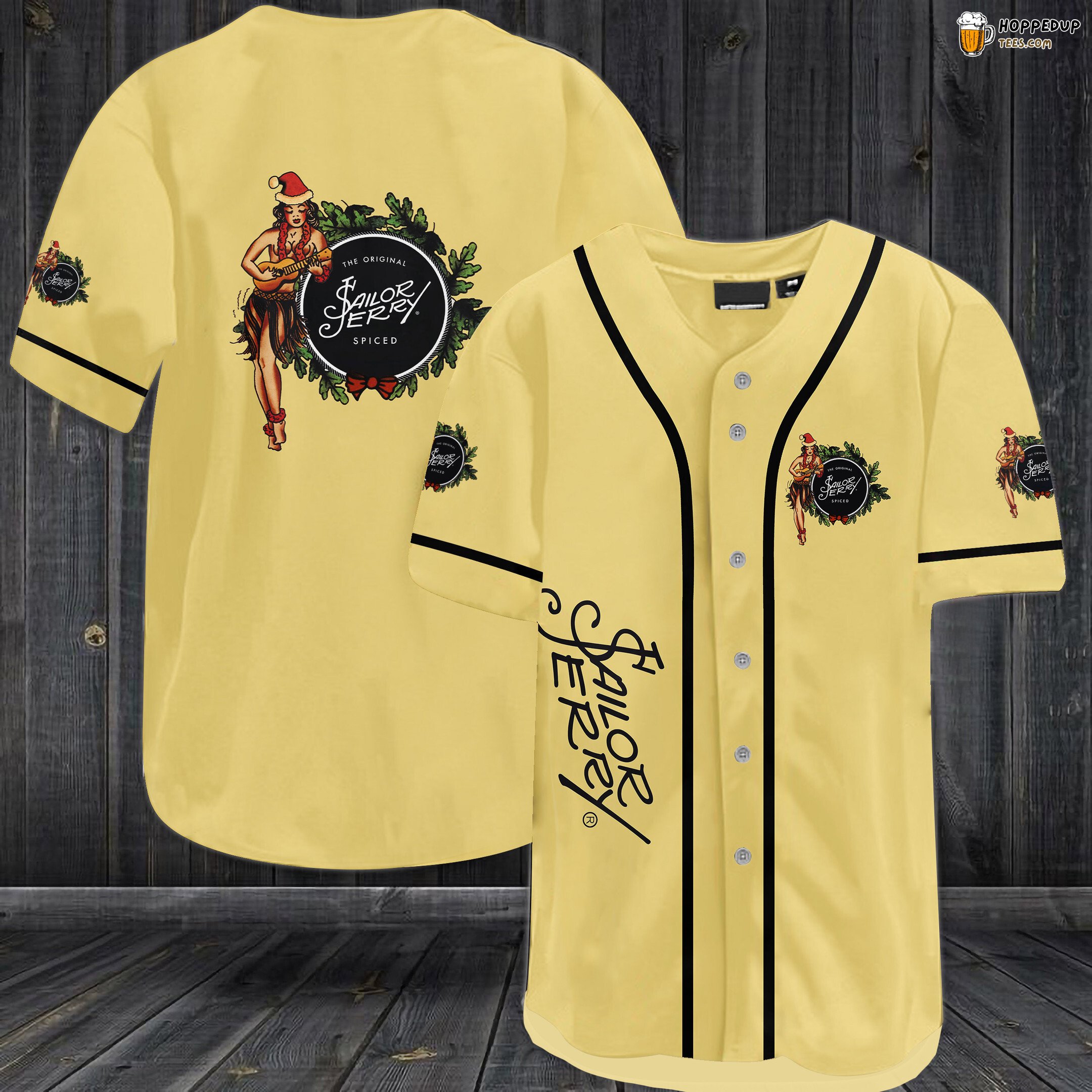 Sailor Jerry Rum Baseball Jersey Unisex Jersey Shirt