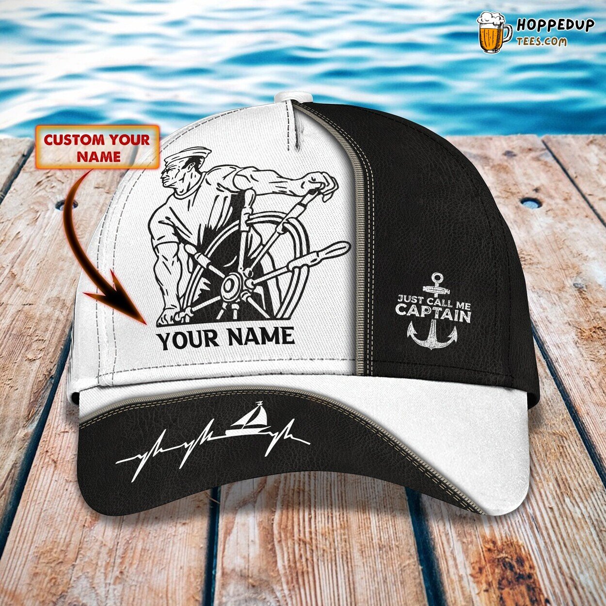 Sailor Spirit 3D Classic Cap Personalized Unique Design Name Trend