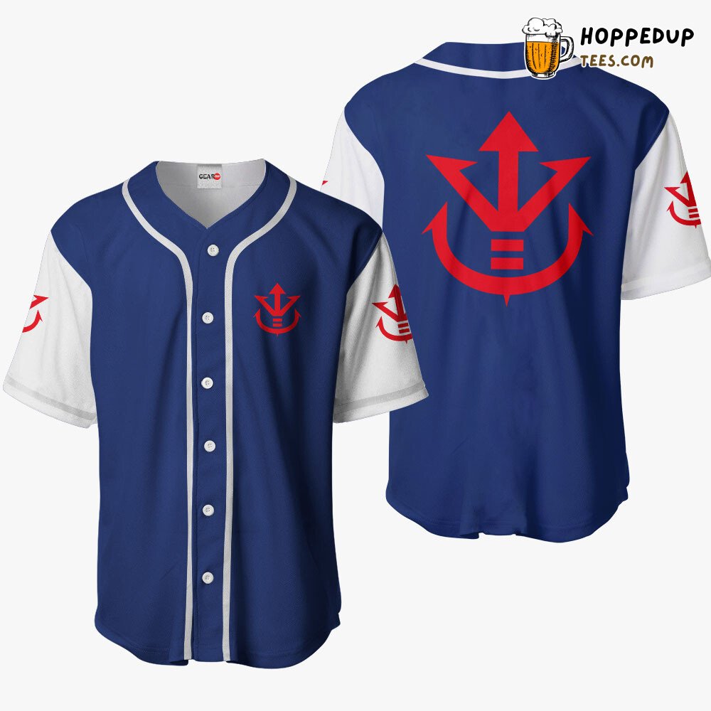 Saiyan Royal Emblem Unique Baseball Jersey Collection Design Distinctive Saiyan Royal Emblem Unique Baseball Jersey Collection Design Distinctive