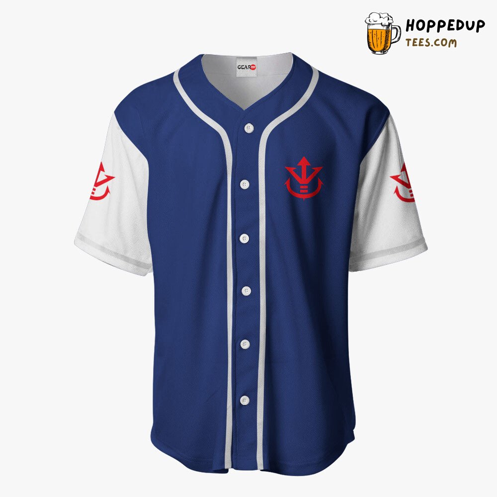 Saiyan Royal Emblem Unique Baseball Jersey Collection Design Distinctive