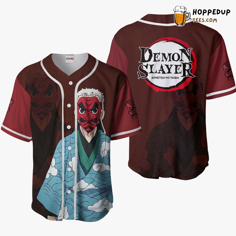 Sakonji Urokodaki Unique Anime Collection Design Baseball Jersey Distinctive