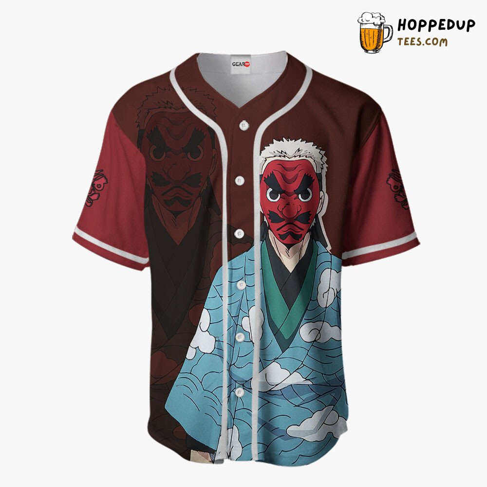 Sakonji Urokodaki Unique Anime Collection Design Baseball Jersey Distinctive