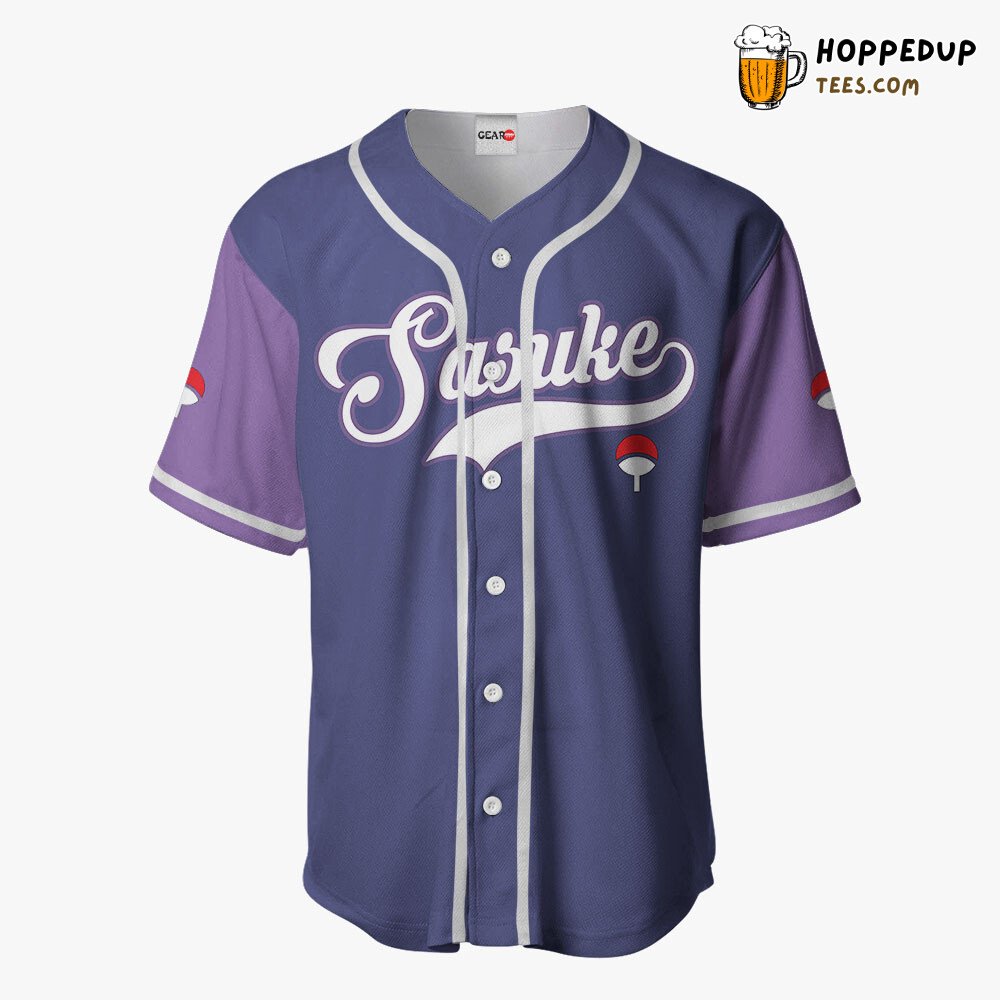 Sakuke Uchiha Unique Anime Symbol Baseball Jersey Shirt Distinctive