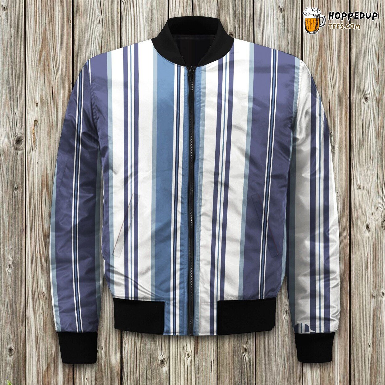 Sammy Shark Cartoon Winter Bomber Jacket Ocean Adventure Lover’s Dream