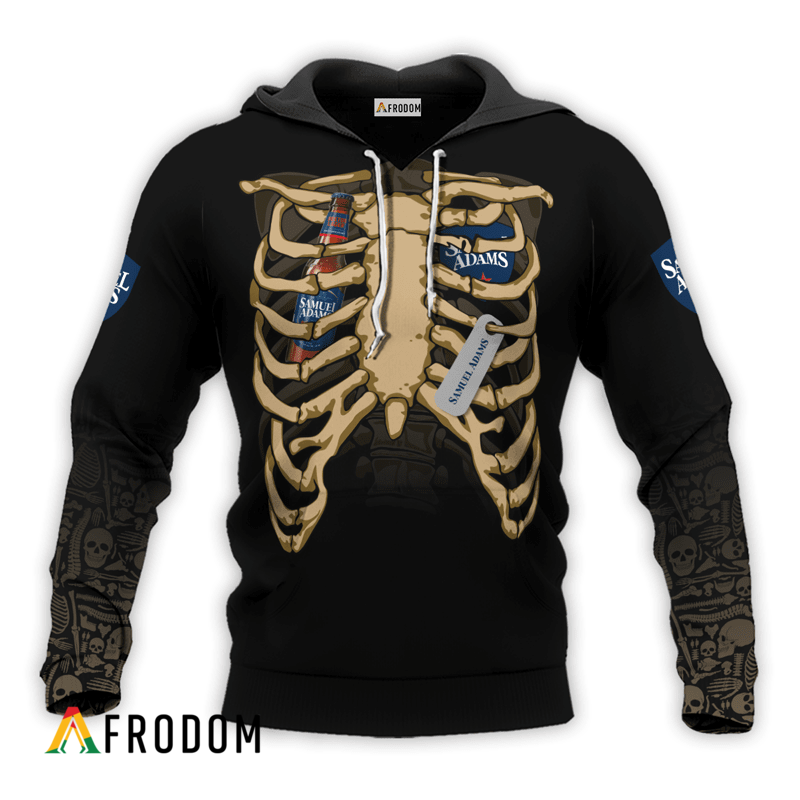 Samuel Adams Halloween Ribcage Hoodie HU