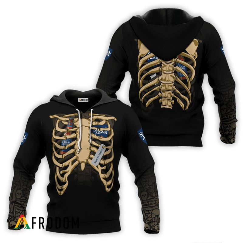 Samuel Adams Halloween Ribcage Hoodie HU