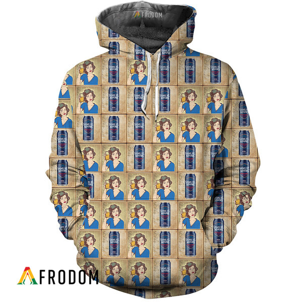 Samuel Adams Mom And Beer Hoodie HU