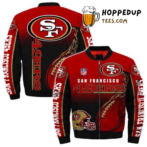 San Francisco 49ers Classic Bomber Jacket Exclusive Sporty Design Series