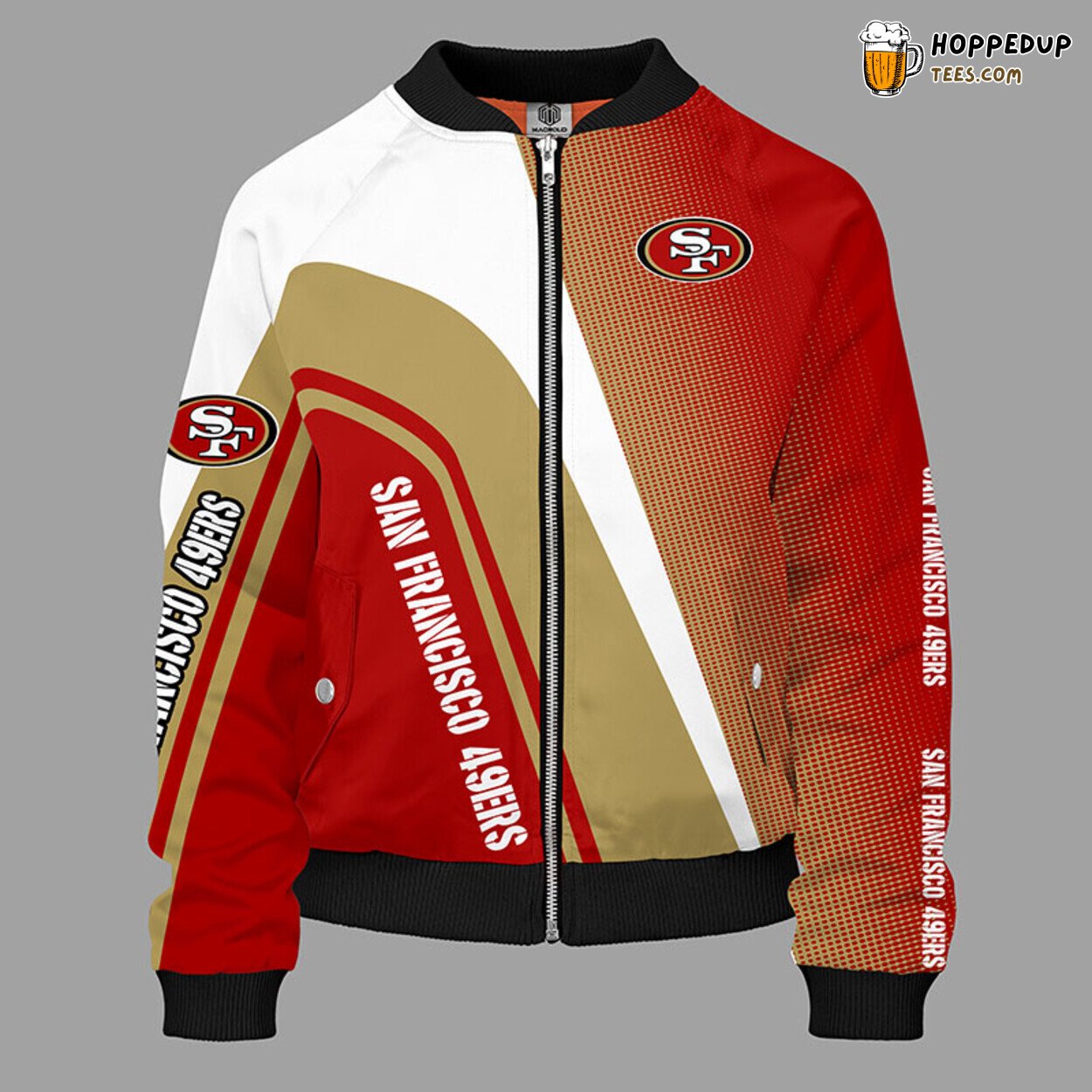 San Francisco 49ers NFL Red Unique Bomber Jacket Design