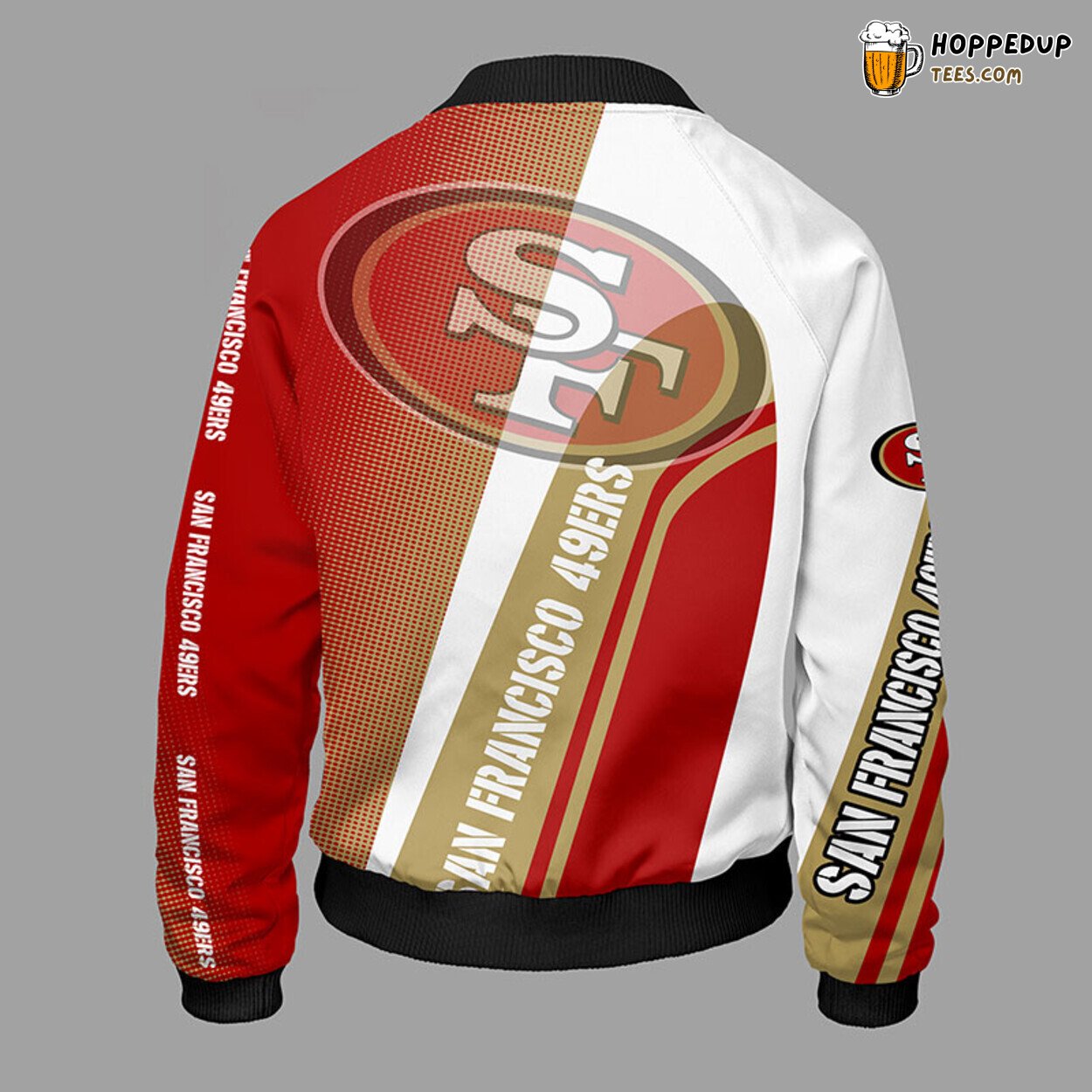 San Francisco 49ers NFL Red Unique Bomber Jacket Design