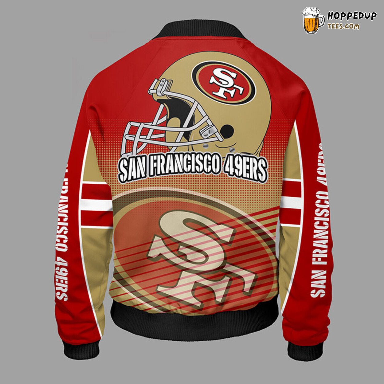 San Francisco 49ers NFL Signature Red Bomber Jacket Classic