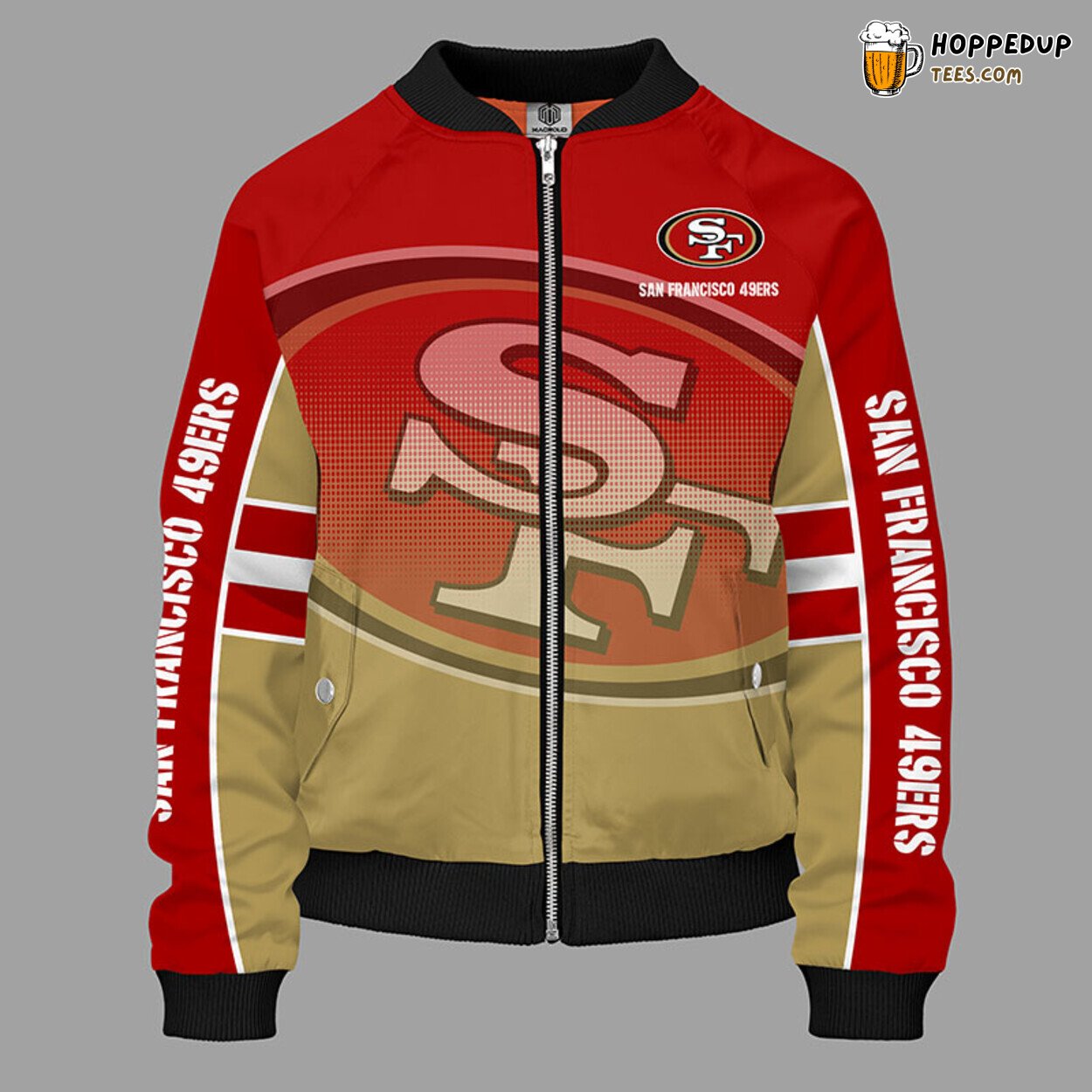 San Francisco 49ers NFL Signature Red Bomber Jacket Classic